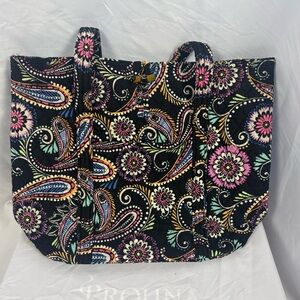 Vera Bradley BANDANA SWIRL Miller Bag Generous Size for Travel Great Gift!